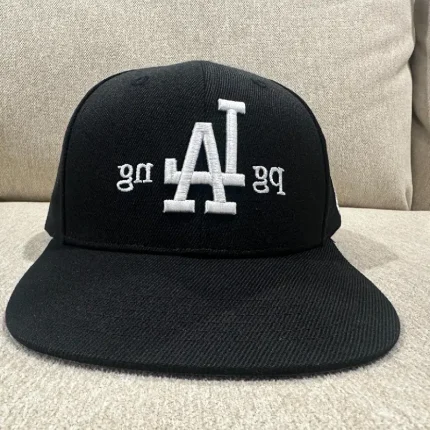 Custom pgLAng Not Like Us Bet It Back Snapback Hat