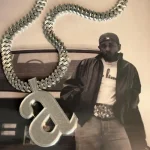 Kendrick Lamar A Minor Necklace Hip Hop Costume Chain (1)