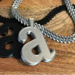 Kendrick Lamar A Minor Necklace Hip Hop Costume Chain (2)