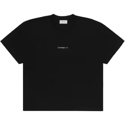Language T Shirt Black (1)