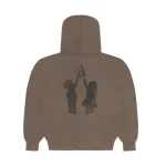 Mirror Language Co. Washed Brown Hoodie (1)