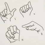 Sign Language Distressed T Shirt (2)