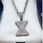 ced Out X Pendant Necklace Hip Hop Jewelry, Kendrick Lamar Inspired (4)