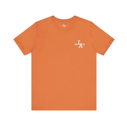 pgLAng Tee Airlume Cotton Blend Lightweight Casual Tee